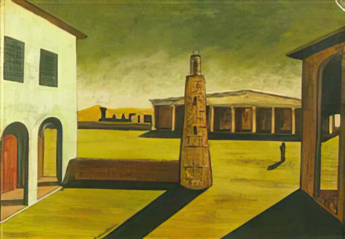 giorgio de chirico le muse inquietanti12 Art A4 Photo Print