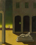 giorgio de chirico piazza ditalia con arianna Art A4 Photo Print