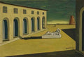 giorgio de chirico piazza ditalia con arianna13 Art A4 Photo Print