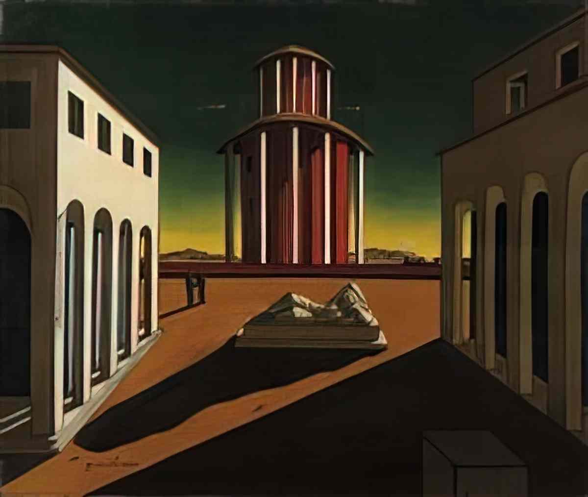 giorgio de chirico le printemps de lingenieur Art A4 Photo Print