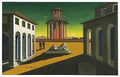 giorgio de chirico piazza ditalia con arianna4 Art A4 Photo Print