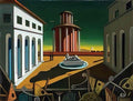 giorgio de chirico les cheveaux blancs Art A4 Photo Print