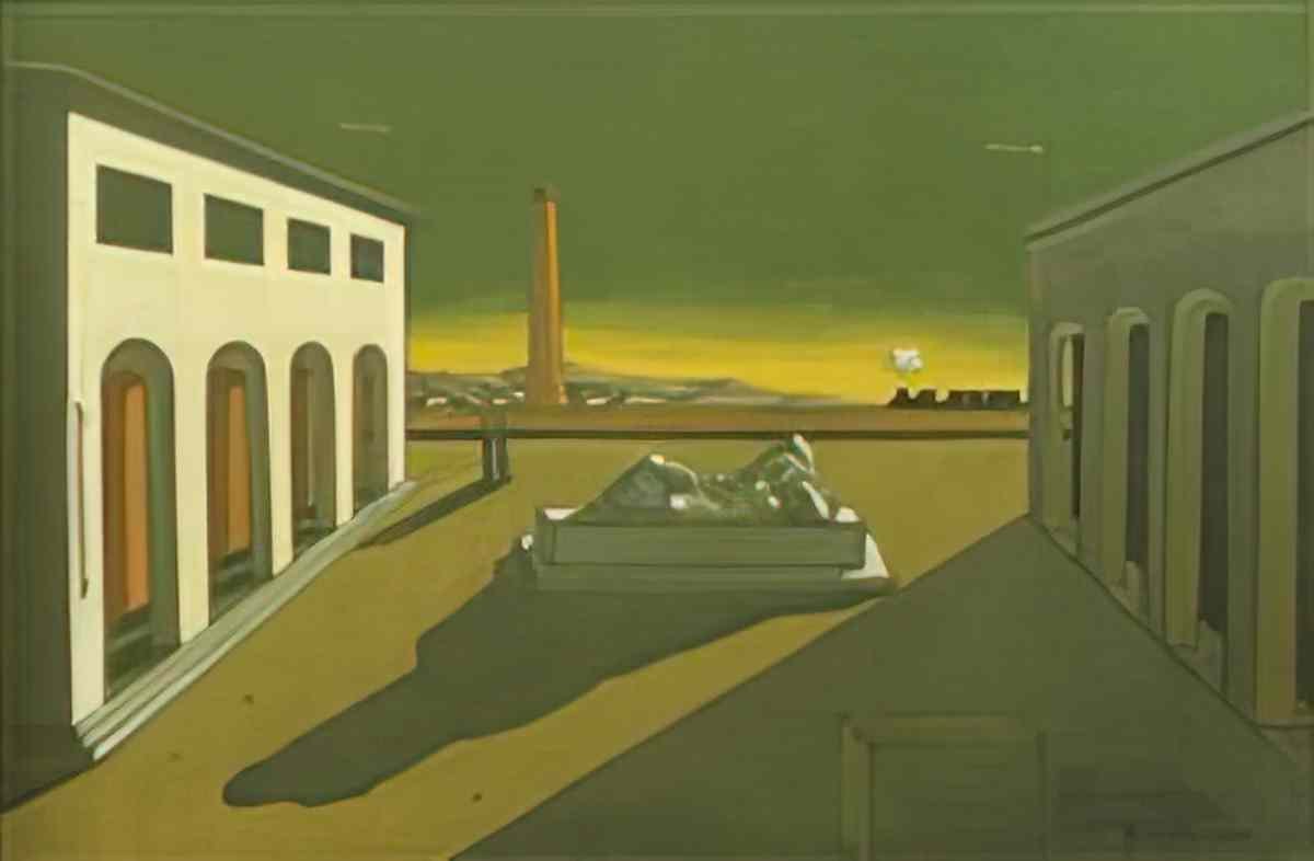giorgio de chirico natura morta con ciliegie1 Art A4 Photo Print