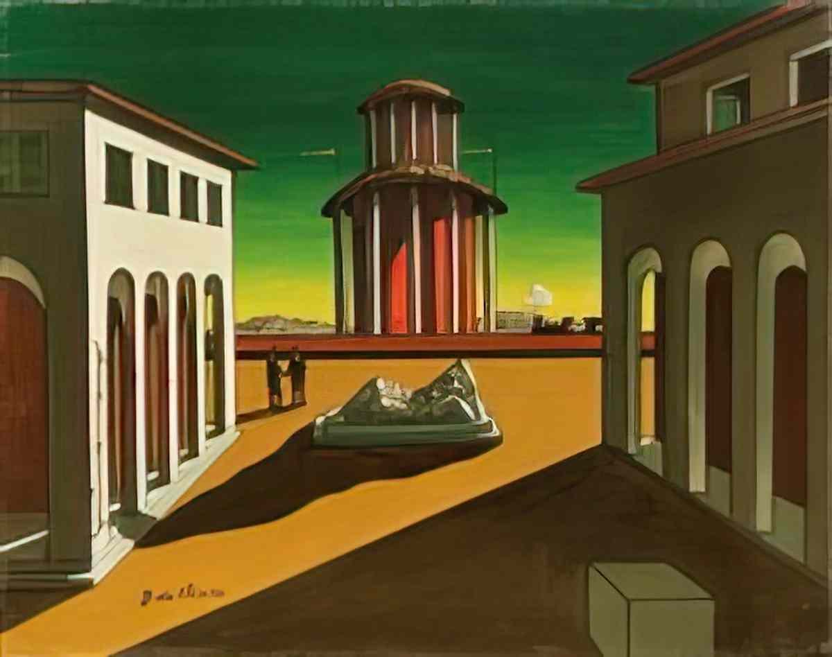 giorgio de chirico natura morta con corazza Art A4 Photo Print