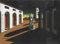 giorgio de chirico natura morta con uva pere e mele Art A4 Photo Print