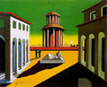 giorgio de chirico natura morta nel paesaggio con uva mele e pera Art A4 Photo Print