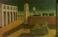 giorgio de chirico nature morte a la tete dapollon Art A4 Photo Print