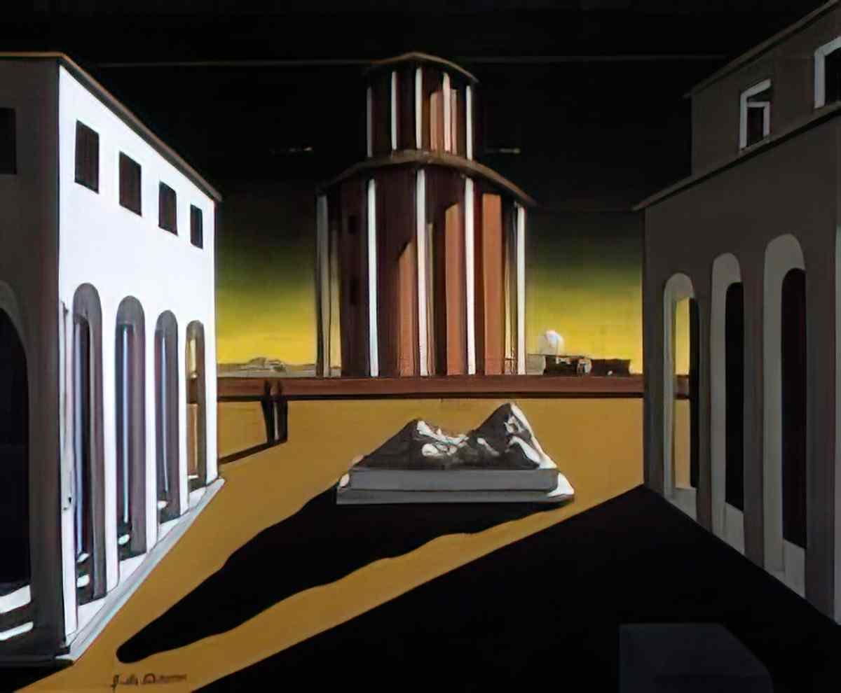 giorgio de chirico nature morte aux fruits Art A4 Photo Print