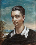 giorgio de chirico ritratto di giorgio dangela Art A4 Photo Print