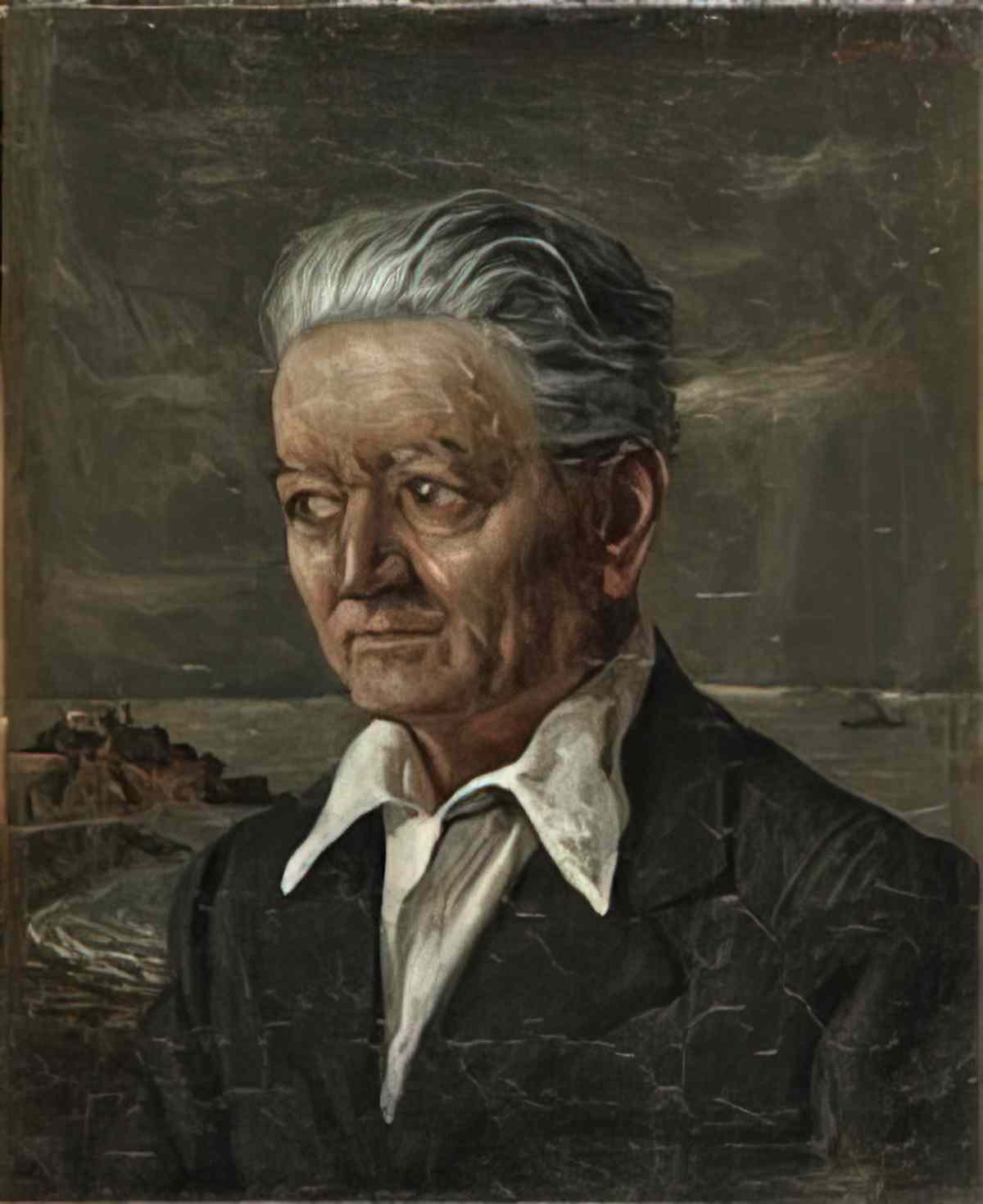 giorgio de chirico ritratto di lionello de lisi Art A4 Photo Print
