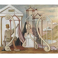 giorgio de chirico sibille in riva al mare1 Art A4 Photo Print