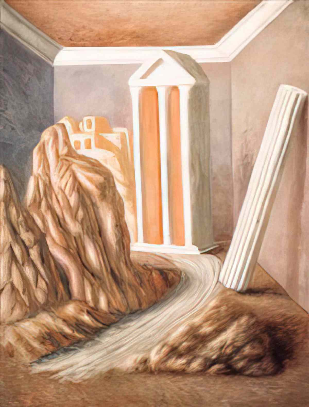 giorgio de chirico piazza ditalia17 Art A4 Photo Print