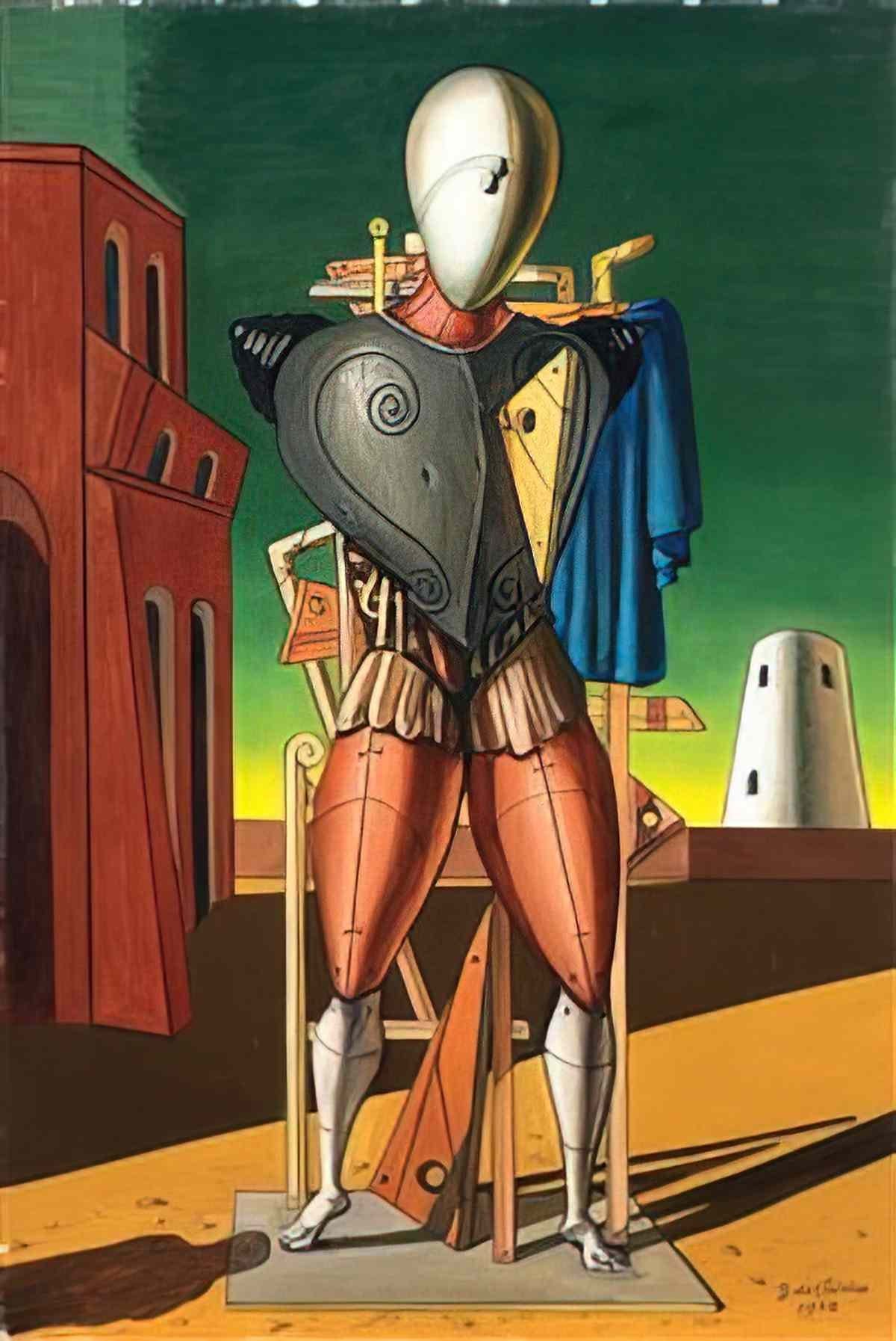 giorgio de chirico piazza ditalia53 Art A4 Photo Print