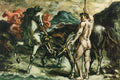 giorgio de chirico piazza ditalia75 Art A4 Photo Print