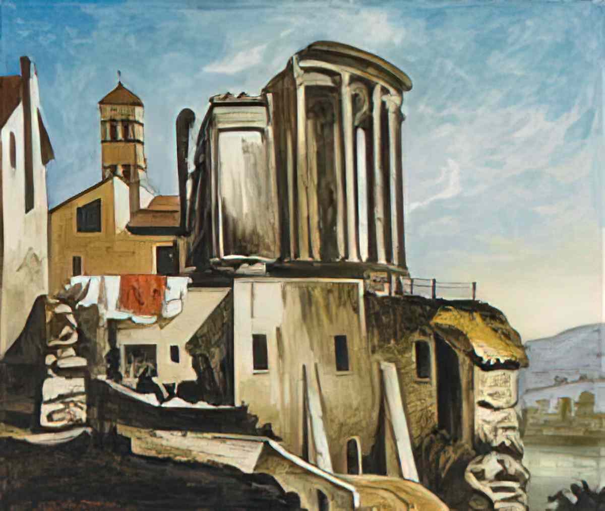 giorgio de chirico piazza d’italia2 Art A4 Photo Print
