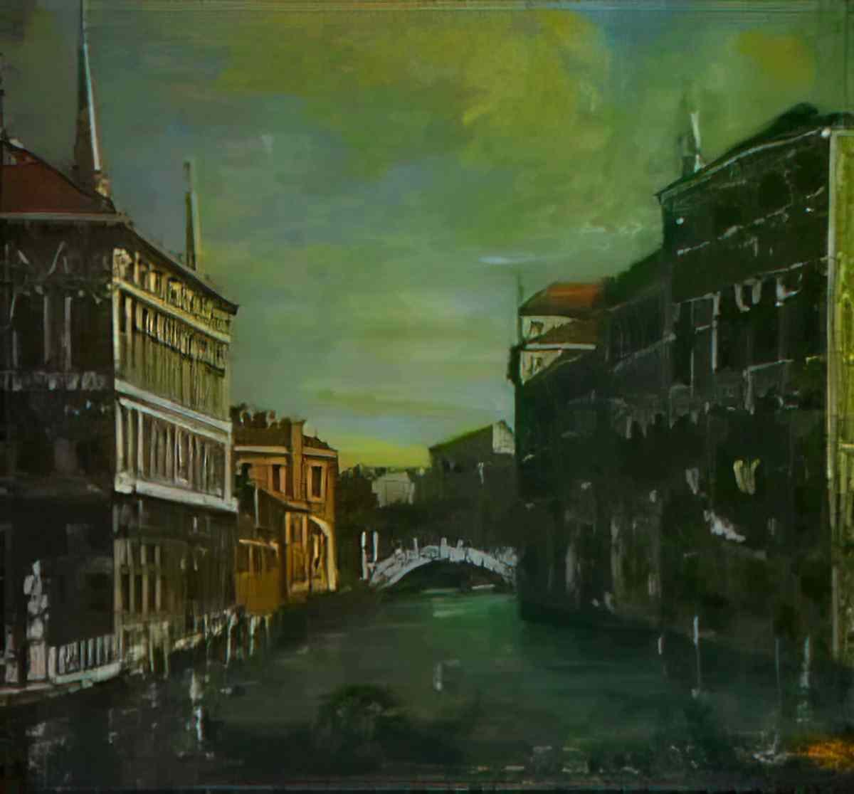 giorgio de chirico venezia canal grande2 Art A4 Photo Print