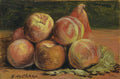 giorgio de chirico vita silente di frutta su un tavolo3 Art A4 Photo Print