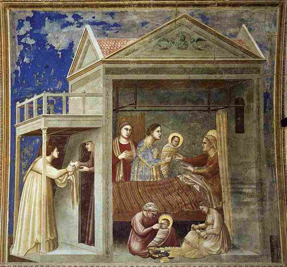 giot Birth of the Virgin Art A4 Photo Print