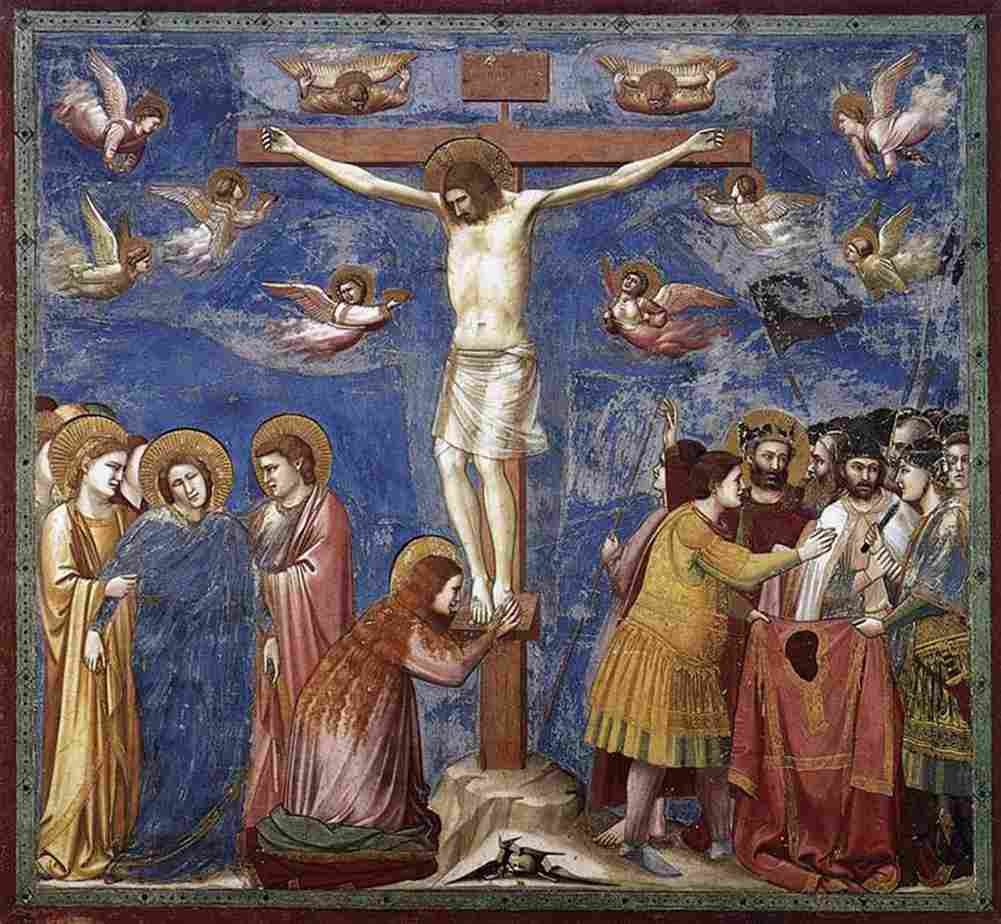 giot Crucifixion Art A4 Photo Print