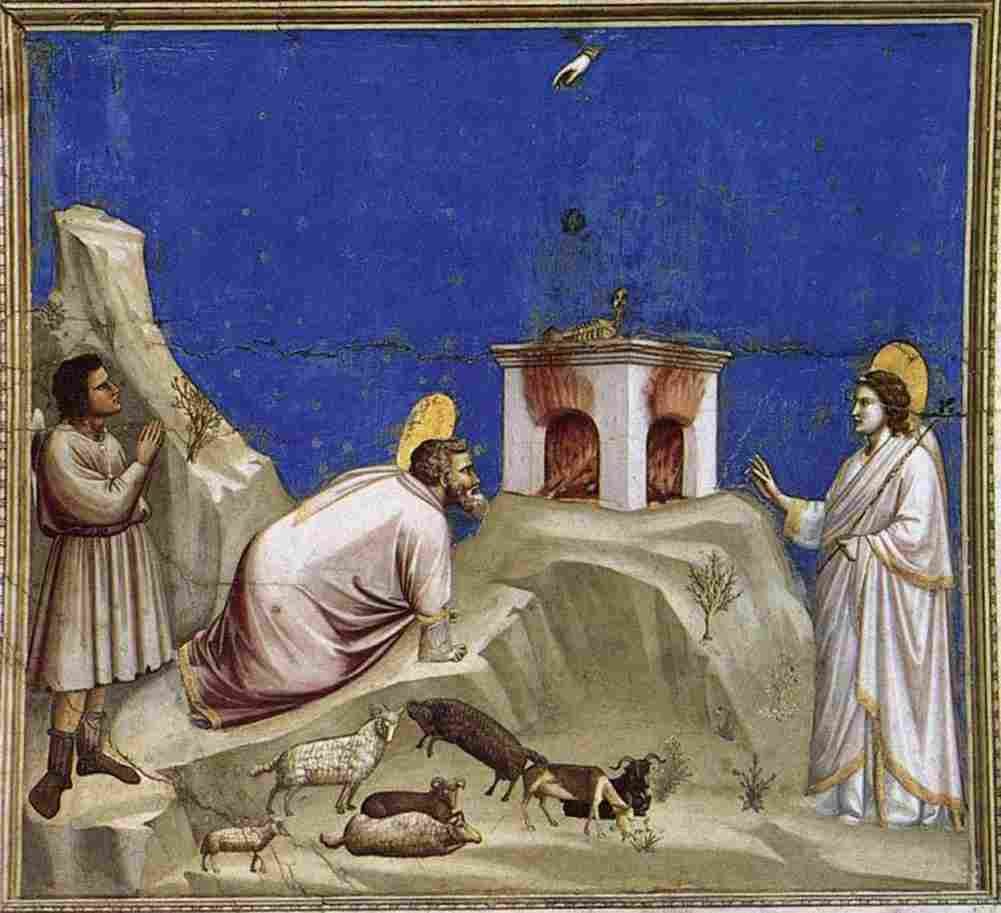 giot Joachims Sacrificial Offering Art A4 Photo Print