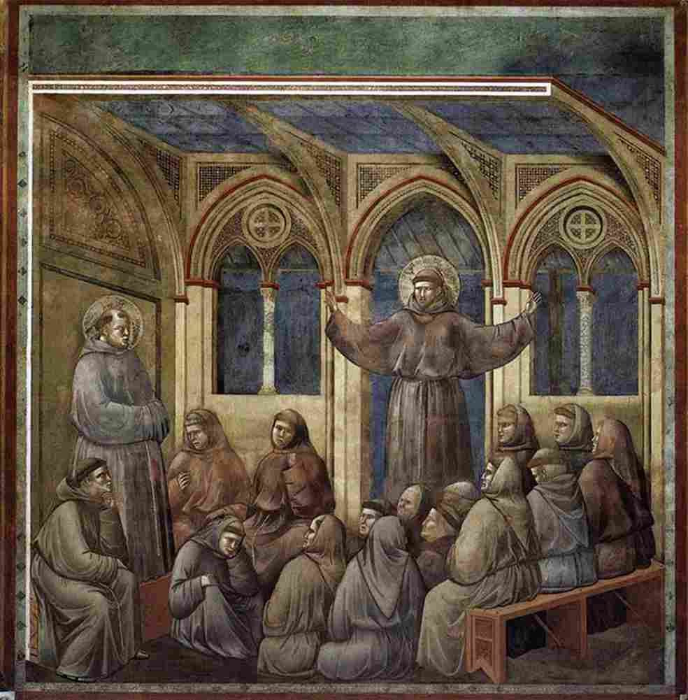 giot Legend of Saint Francis Eighteen Apparition at Arles Art A4 Photo Print
