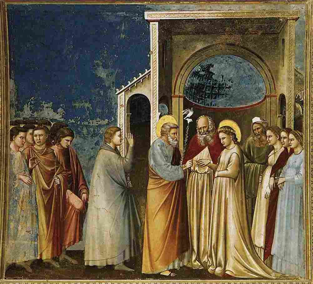 giot Marriage of the Virgin Art A4 Photo Print