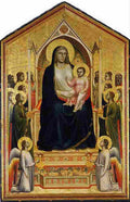 giot Ognissanti Madonna Art A4 Photo Print