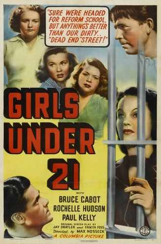 girls under 21  01 film star poster A4 Photo Print