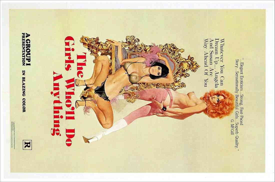 girls wholl do anything poster 01 A4 Photo Print