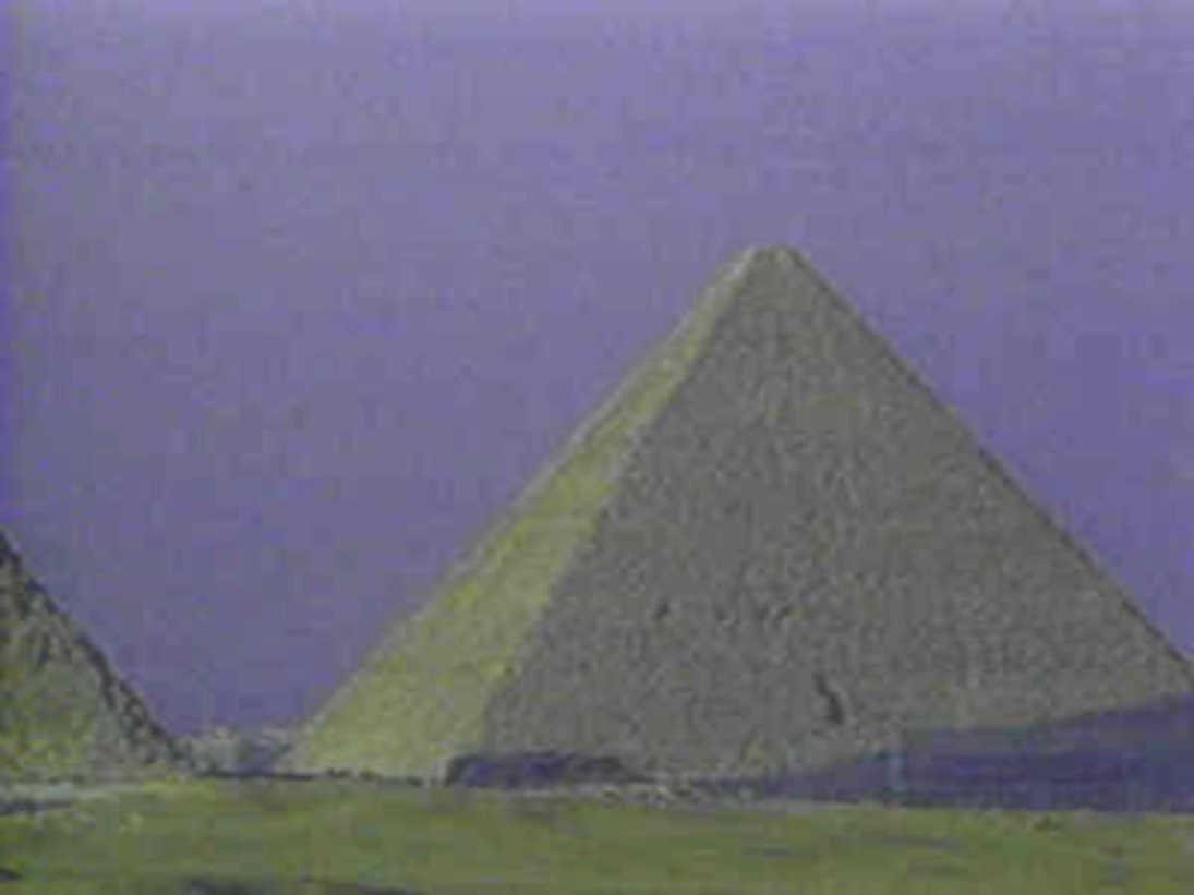 giza pyramid egypt 11980s 1990s A4 Photo Print
