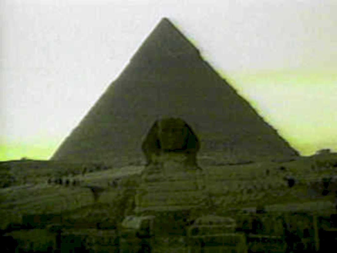 giza pyramids sphinx1980s 1990s A4 Photo Print