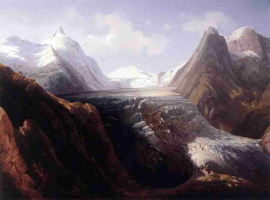 glacier Art A4 Photo Print