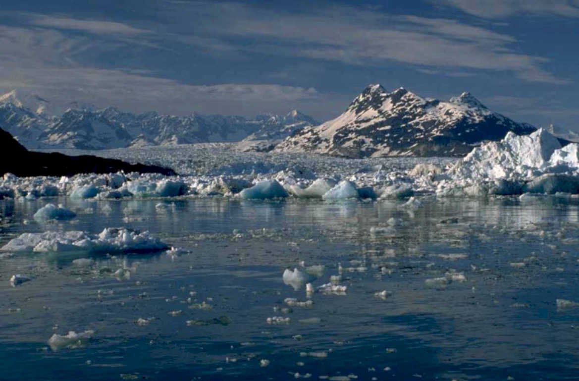 glacier bay icebergs 1 1980s 1990s A4 Photo Print