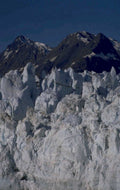 glacier ice peaks 1980s 1990s A4 Photo Print