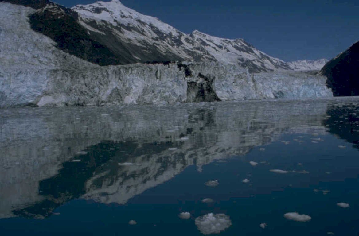 glacier iceberg landscape 1980s 1990s A4 Photo Print