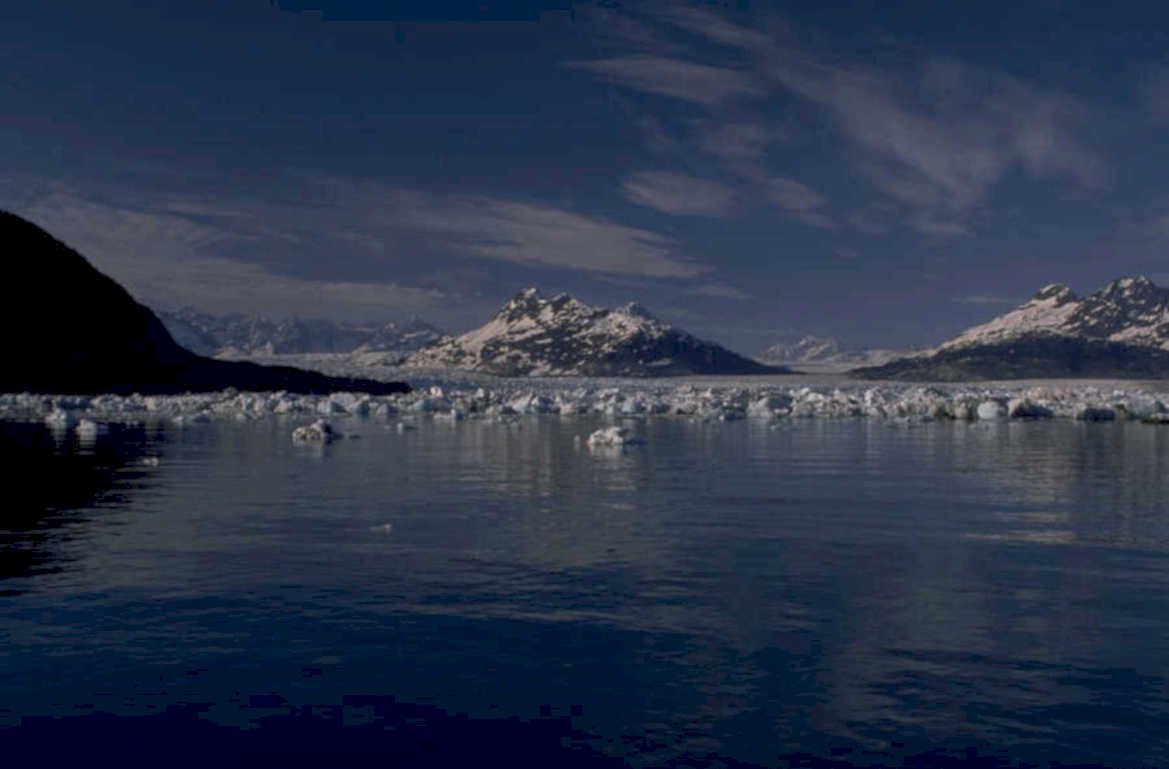 glacier icebergs alaska 1980s 1990s A4 Photo Print