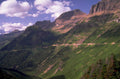 glacier mountain vista 2 1980s 1990s A4 Photo Print