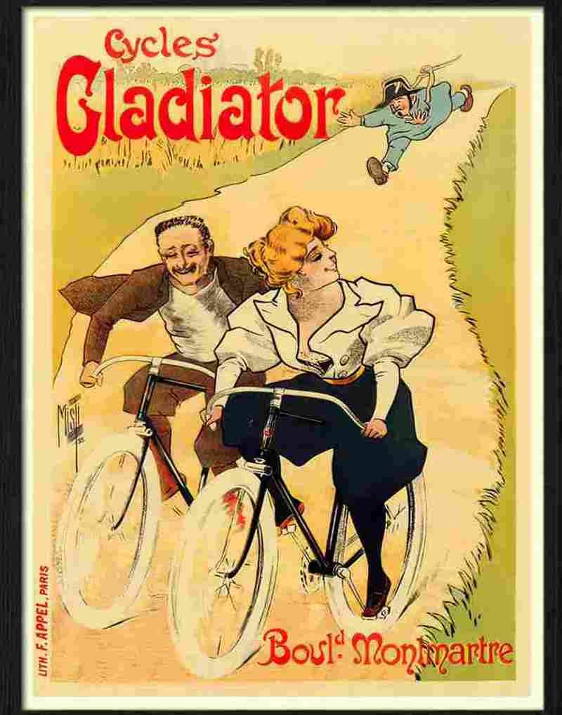 gladiator cycles misti 1897 2 Advert A4 Photo Print