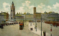 glasgow square cityVintage 1880s 1900s A4 Photo Print