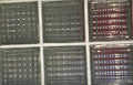 glass blocks pattern 1980s 1990s A4 Photo Print