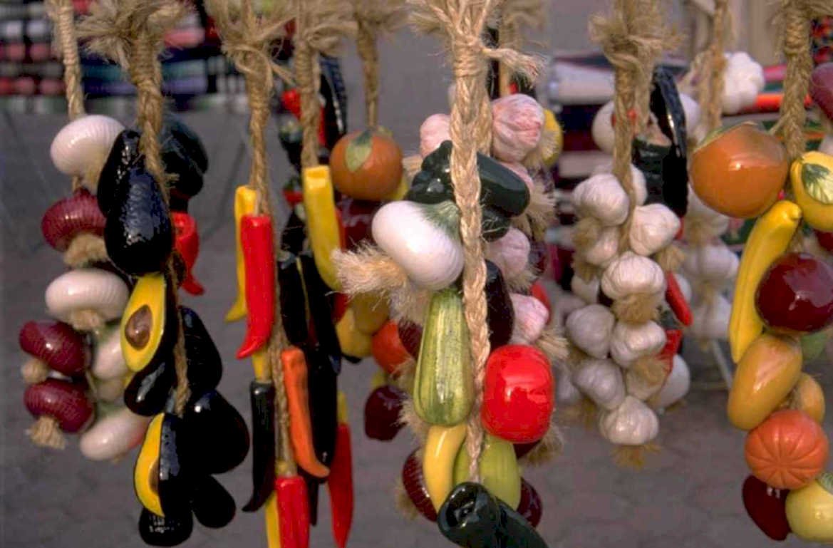 glass vegetables twine 1980s 1990s A4 Photo Print