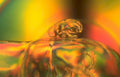 glasspumpkin rainbowrefraction macro Vintage A4 Photo Print