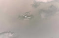 glider overcast sky Vintage A4 Photo Print