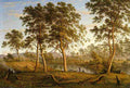 glov Natives on the Ouse River Van Diemens Land Art A4 Photo Print