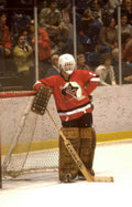 goaltender louisville net Vintage A4 Photo Print