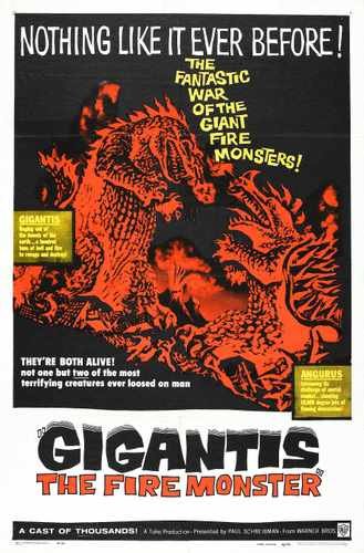 godzilla raids again  03 film star poster A4 Photo Print