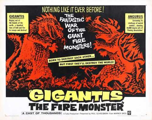 godzilla raids again  04 film star poster A4 Photo Print