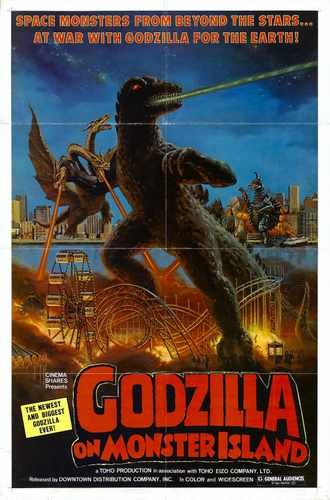 godzilla vs gigan  03 film star poster A4 Photo Print