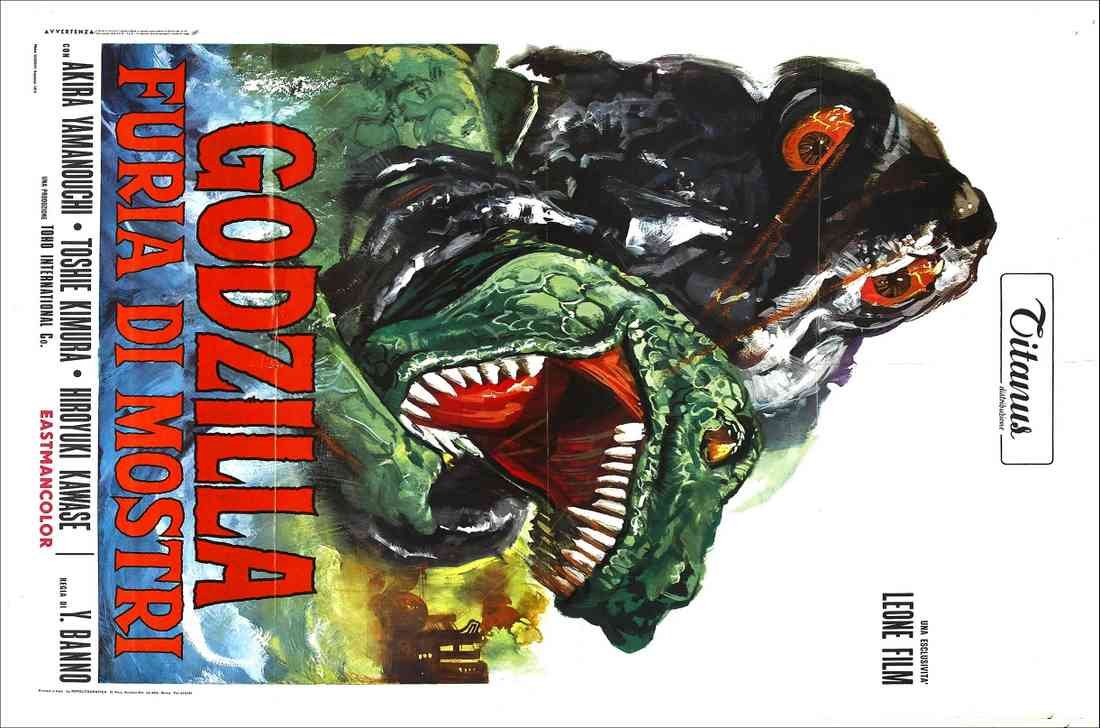 godzilla vs hedorah poster 04 A4 Photo Print