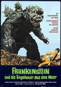 godzilla vs sea monster  05 film star poster A4 Photo Print